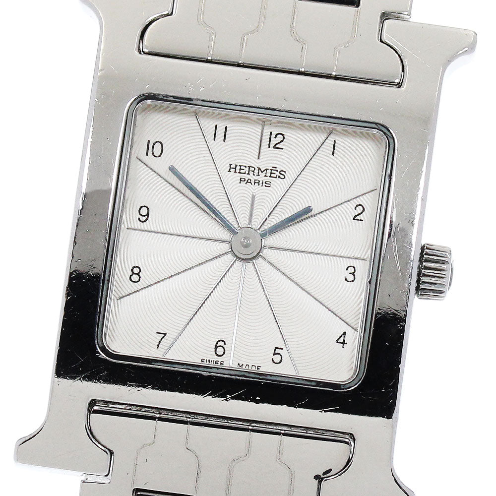 HERMES H watch HH1.210 Silver Dial Quartz Ladies Watch_880049