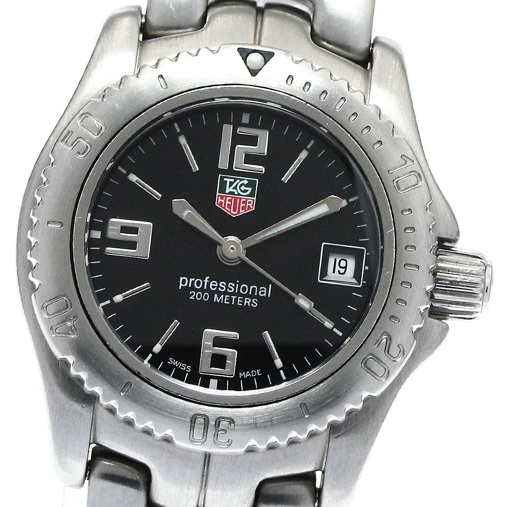 TAG HEUER Link WT1410.BA0563 Date black Dial Quartz Ladies Watch_880055