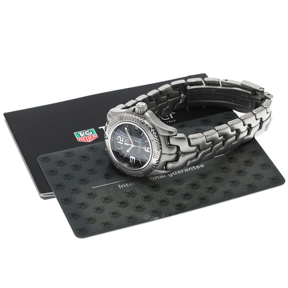 TAG HEUER Link WT1410.BA0563 Date black Dial Quartz Ladies Watch_880055