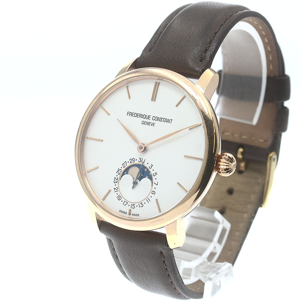 FREDERIQUE CONSTANT Slim line FC-705X4S4/5/6 Moon phase Silver Dial Automatic Men's Watch_880066