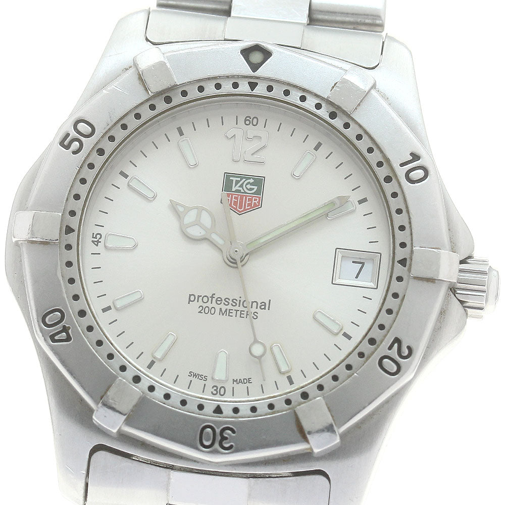 TAG HEUER Professional 200 WK1112-0 Date Silver Dial Quartz Men's Watch_880069