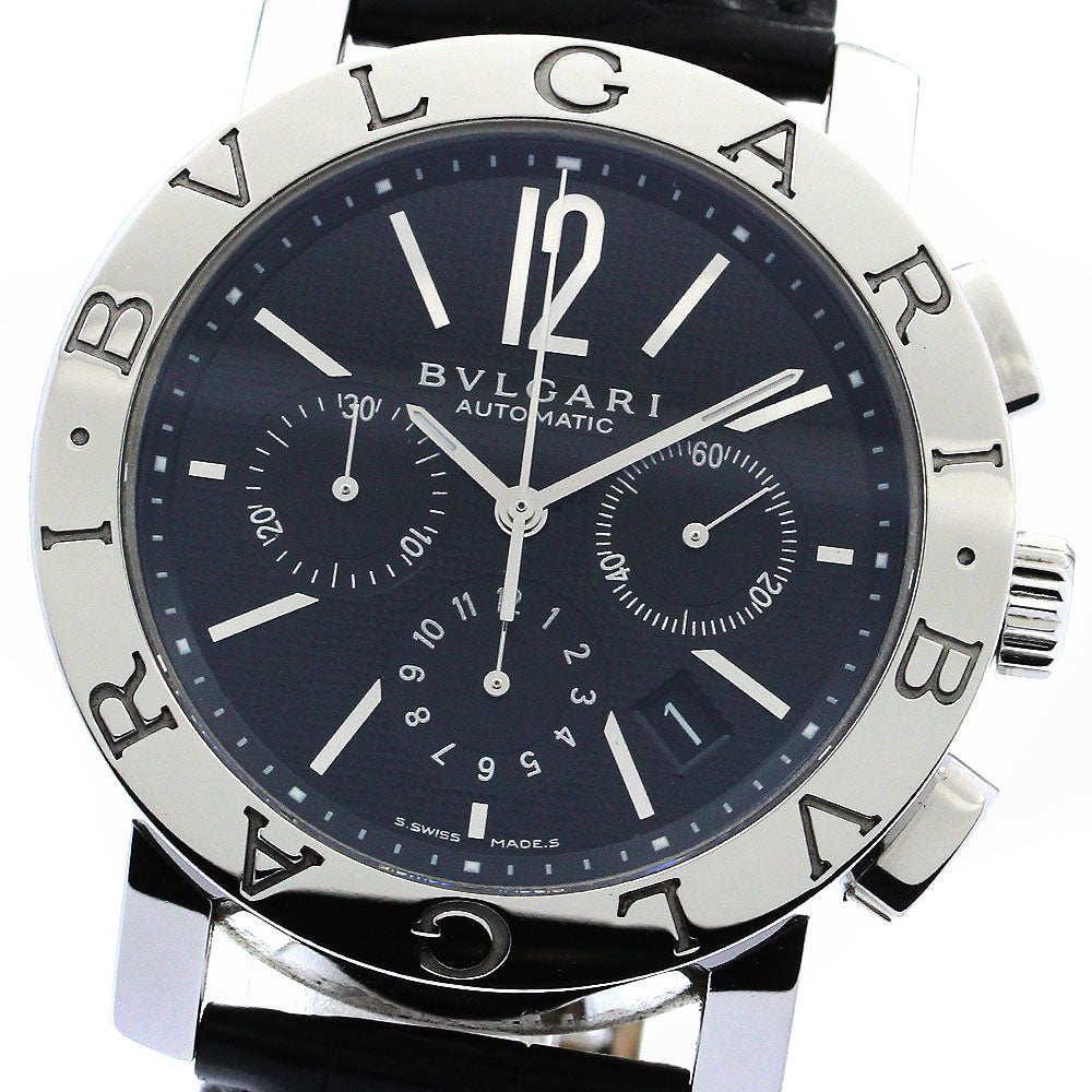 BVLGARI BVLGARIBVLGARI BB42SLCH Chronograph black Dial Automatic Men's Watch_880072
