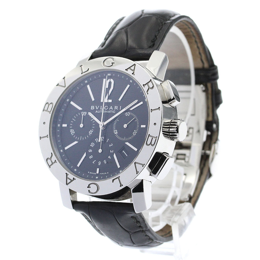 BVLGARI BVLGARIBVLGARI BB42SLCH Chronograph black Dial Automatic Men's Watch_880072
