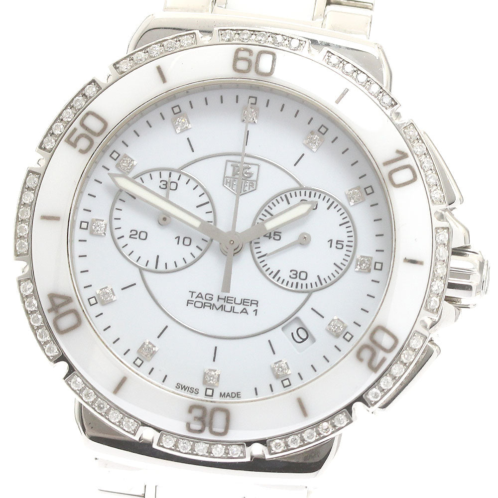 TAG HEUER Formula 1 Lady Diamond CAH1213.BA0863 Chronograph Quartz Men's_880073