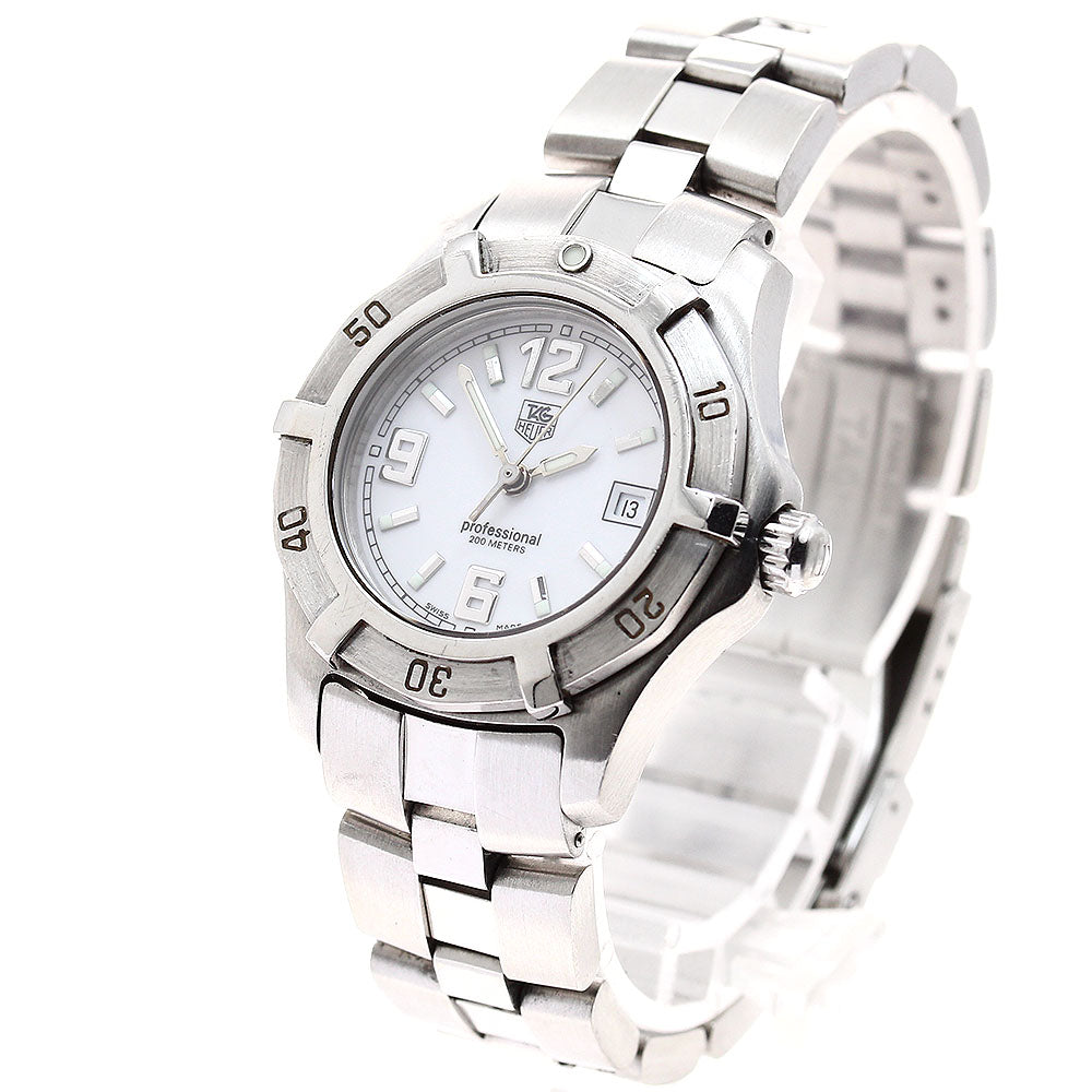 TAG HEUER Professional 200 WN1311 Date white Dial Quartz Ladies Watch_880075