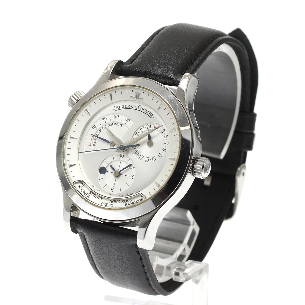 JAEGER-LECOULTRE Master geography 142.8.92/Q1428420 Power reserve Silver Dial Automatic Men's Watch_880077