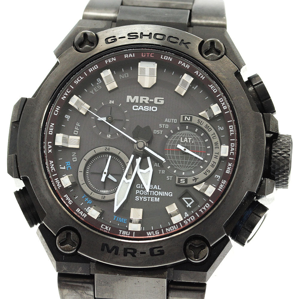 CASIO G-Shock MR-G MRG-G1000B-1AJR GPS Solar Powered Radio Men's Watch_880082