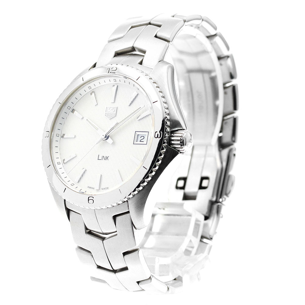 TAG HEUER Link WAT1111 Date Silver Dial Quartz Men's Watch_880101