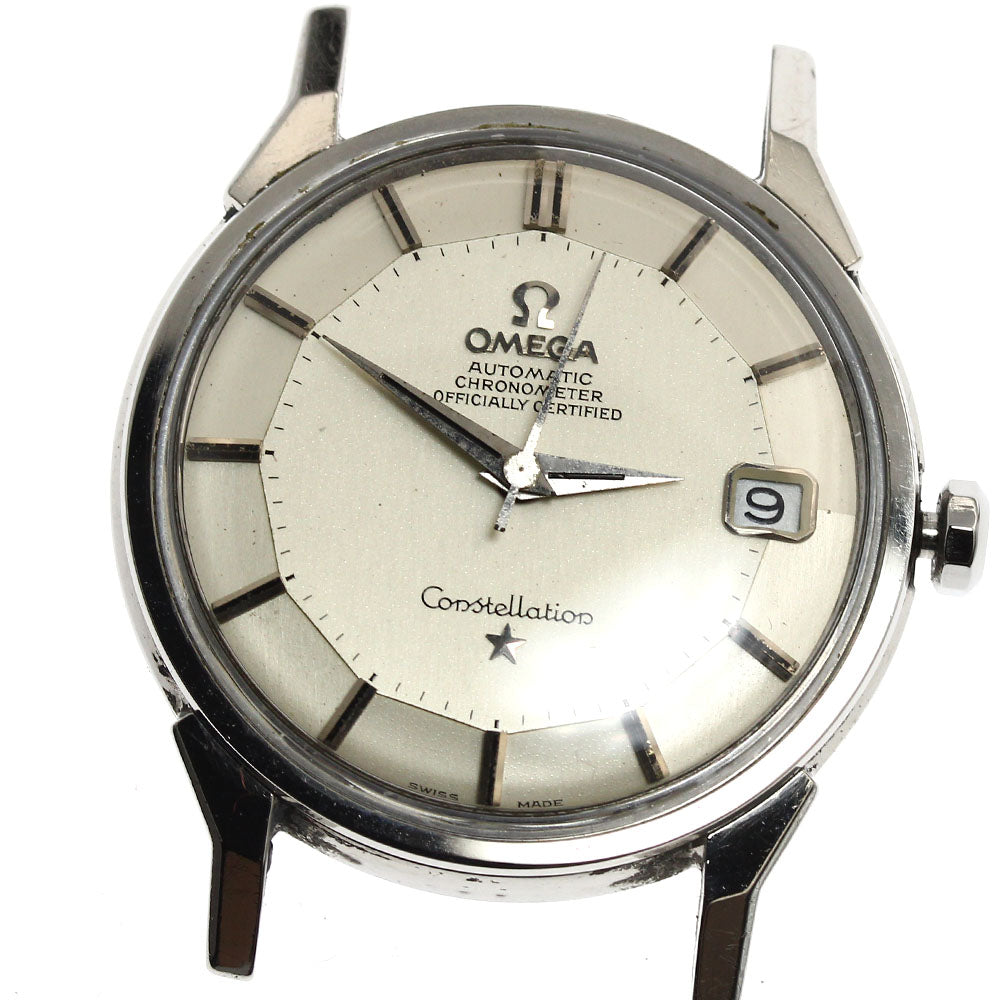 OMEGA Constellation 168.005 Date Cal.564 12-sided Silver Dial Automatic Men's Watch_880127