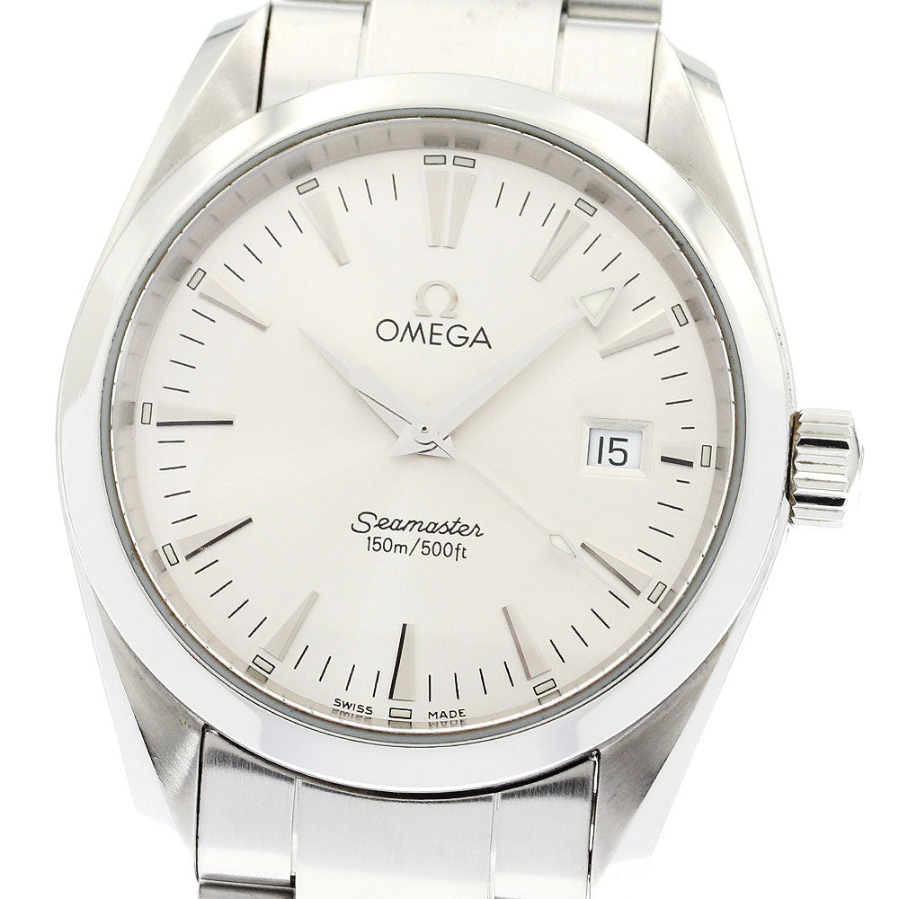 OMEGA Seamaster Aqua Terra 2518.30 Date Silver Dial Quartz Men's Watch_880128
