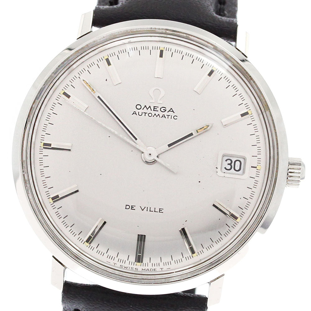 OMEGA De Ville 166.033 Date vintage Silver Dial Automatic Men's Watch_880144