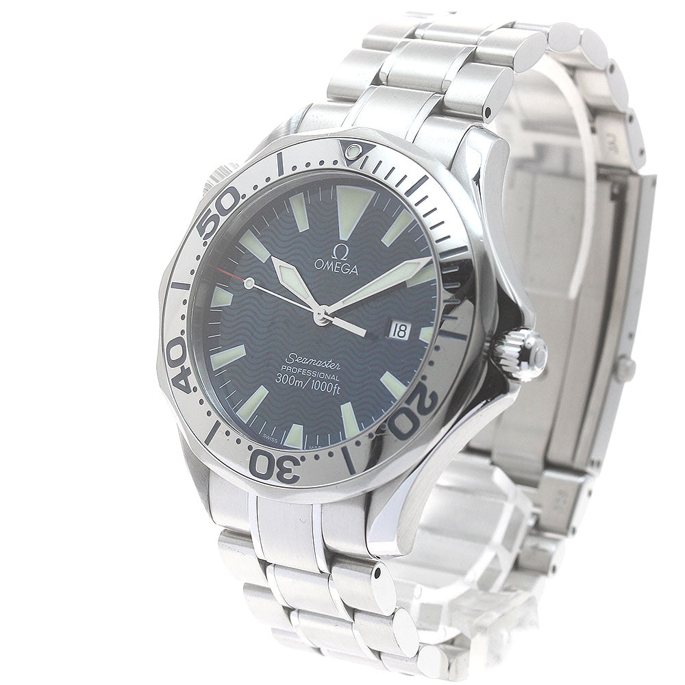 OMEGA Seamaster300 2265.80 Date blue Dial Quartz Men's Watch_880157