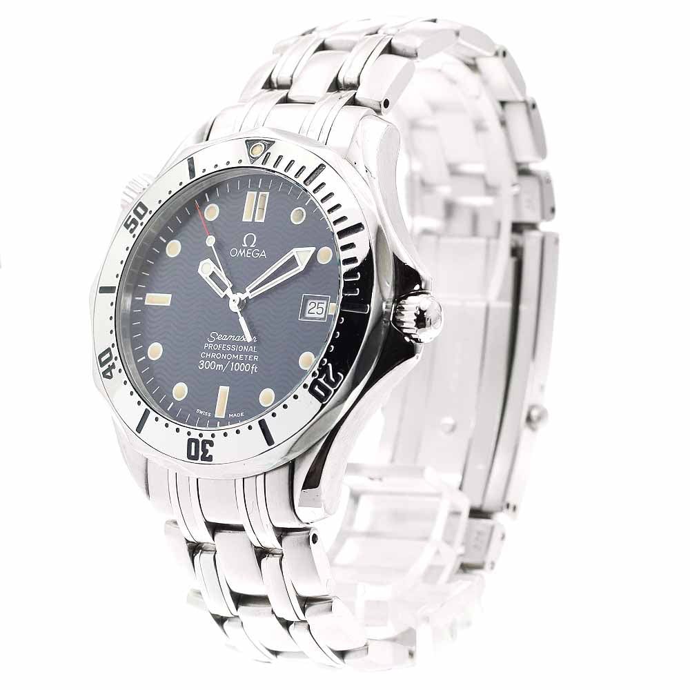 OMEGA Seamaster300 2532.80 Date Navy Dial Automatic Men's Watch_880177