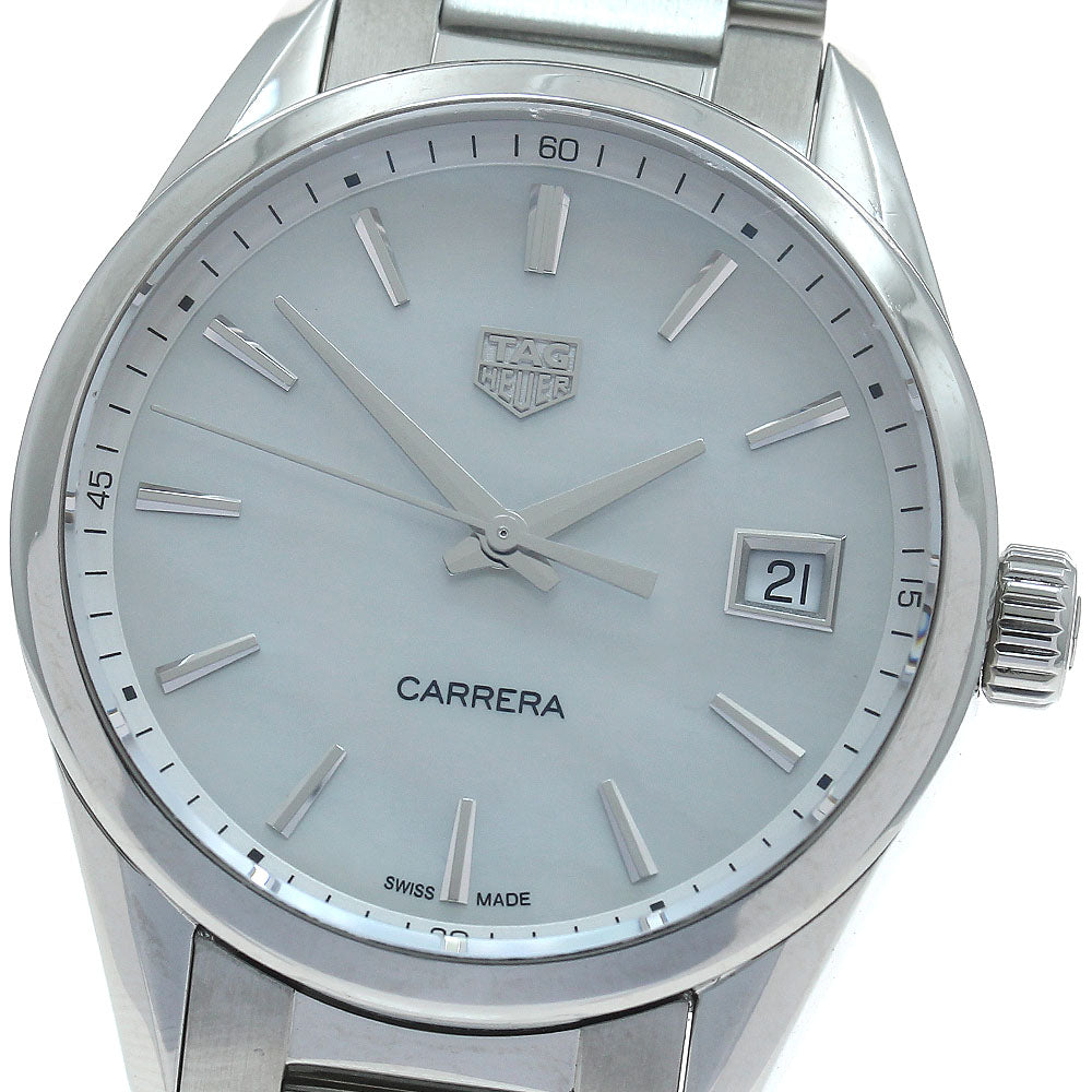TAG HEUER Carrera WBK1311 White shell dial White shell Dial Quartz Boy's Watch_880187