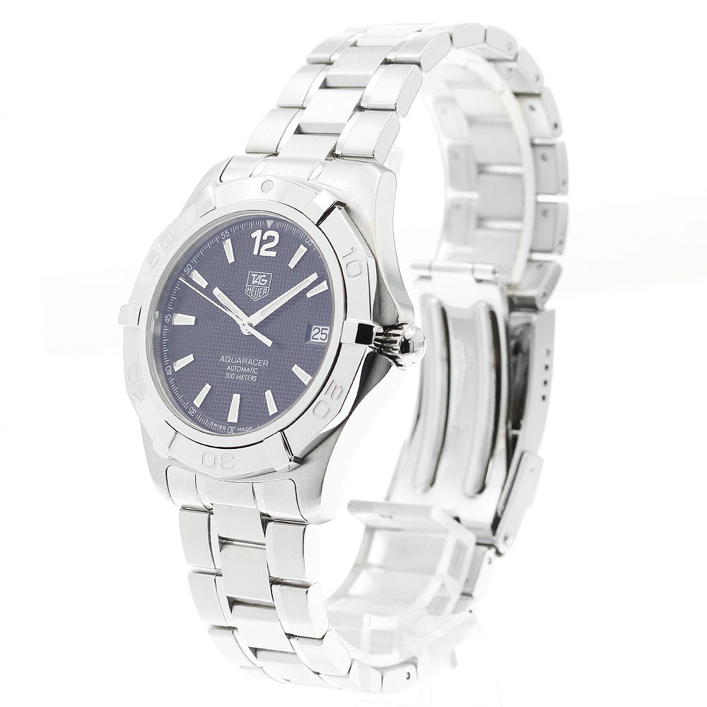 TAG HEUER Aqua racer WAF2110 Date black Dial Automatic Men's Watch_880193