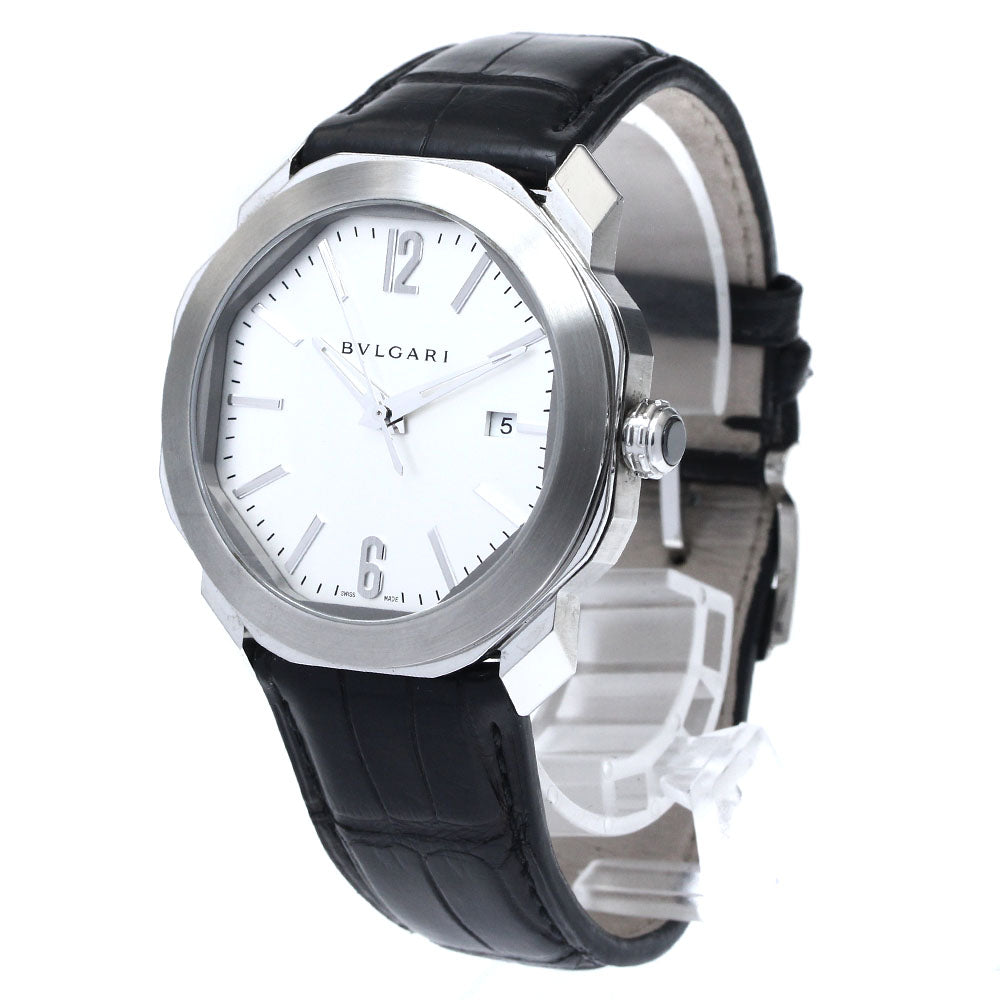 BVLGARI Octo OC41S Date Silver Dial Automatic Men's Watch_880194