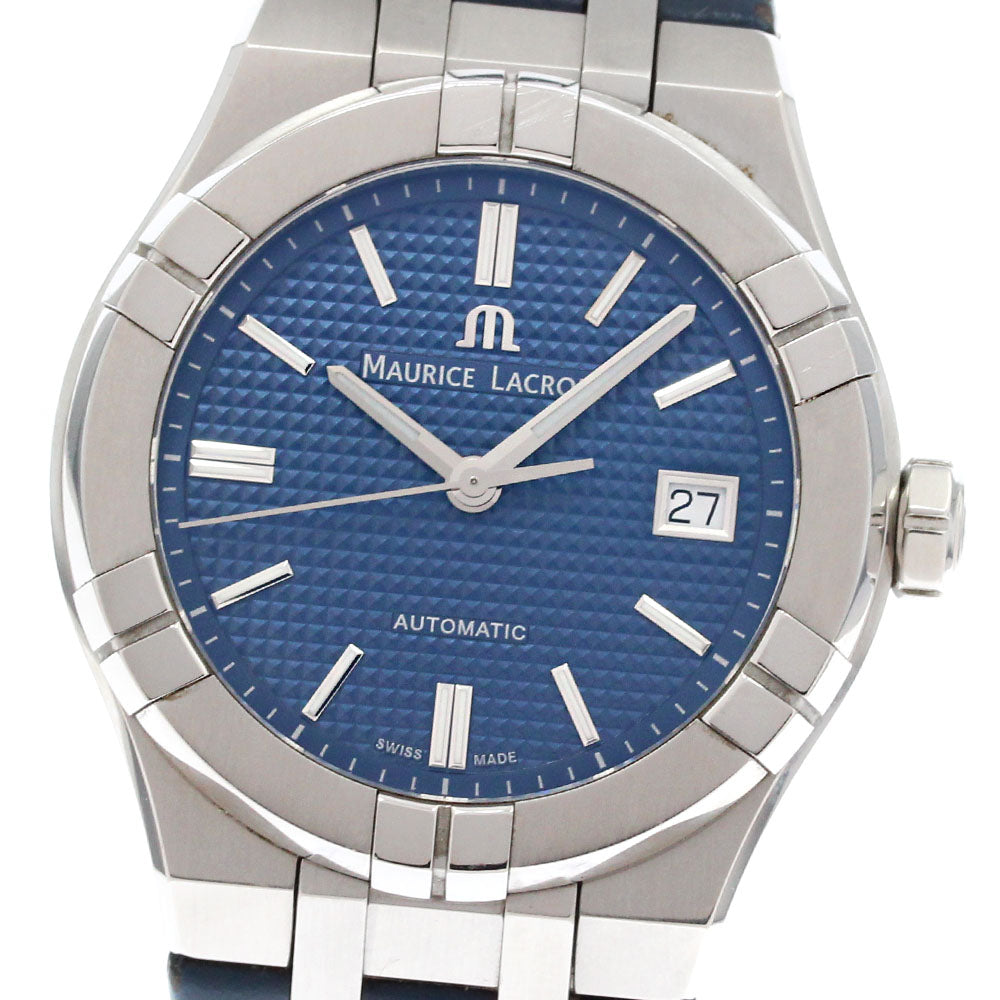 Maurice Lacroix icon AI6007-SS002-430-1 Date blue Dial Automatic Men's Watch_880209
