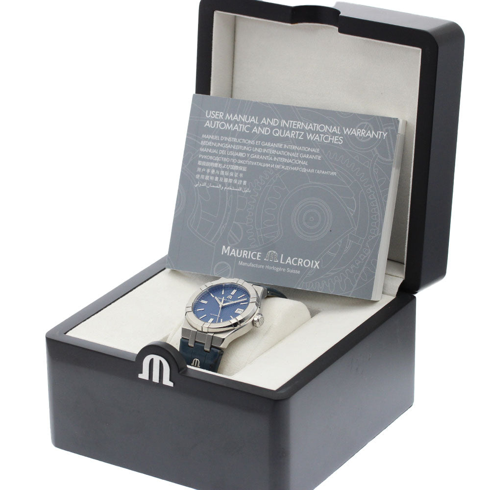 Maurice Lacroix icon AI6007-SS002-430-1 Date blue Dial Automatic Men's Watch_880209