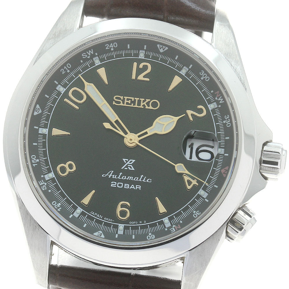 SEIKO Prospex Alpinist SBDC091/6R35-00E0 Date Green Dial Automatic Men's _880229