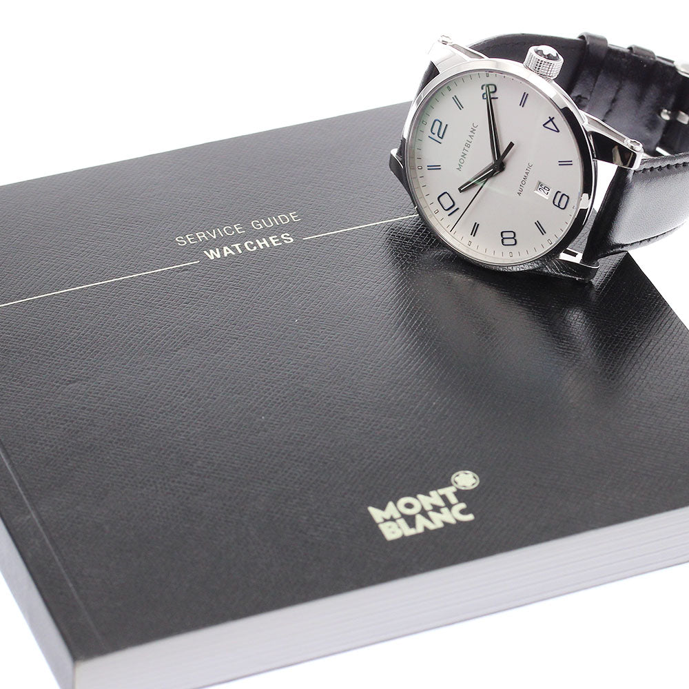 MONTBLANC Time walker 110338 Silver Dial Automatic Men's Watch_880254