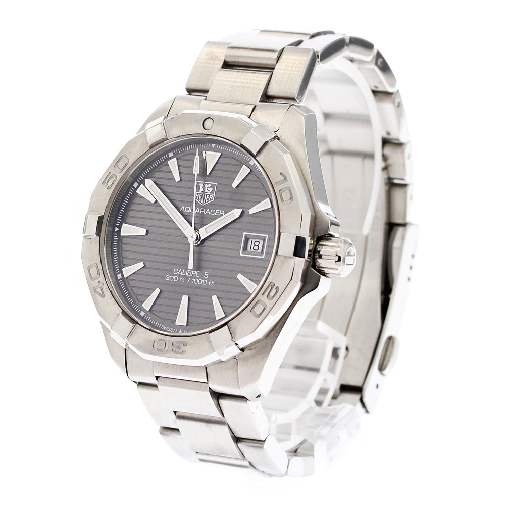 TAG HEUER Aqua Racer Caliber 5 WAY2113-0 Date gray Dial Automatic Men's_880260