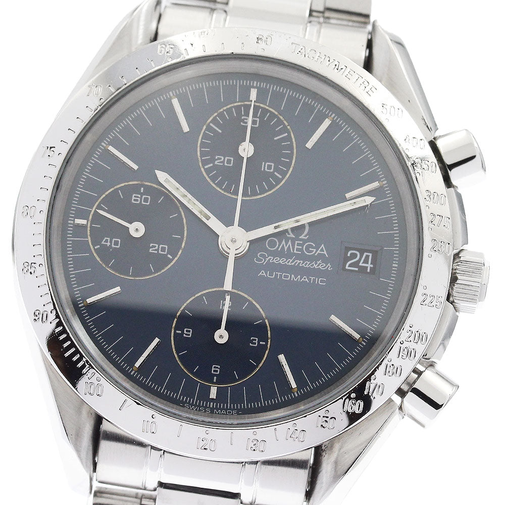OMEGA Speedmaster 3511.80 Chronograph Navy Dial Automatic Men's Watch_880288