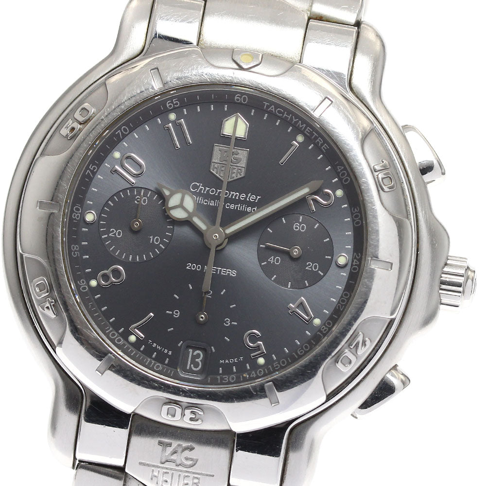 TAG HEUER 6000 series CH5112 Chronograph Date gray Dial Automatic Men's Watch_880300