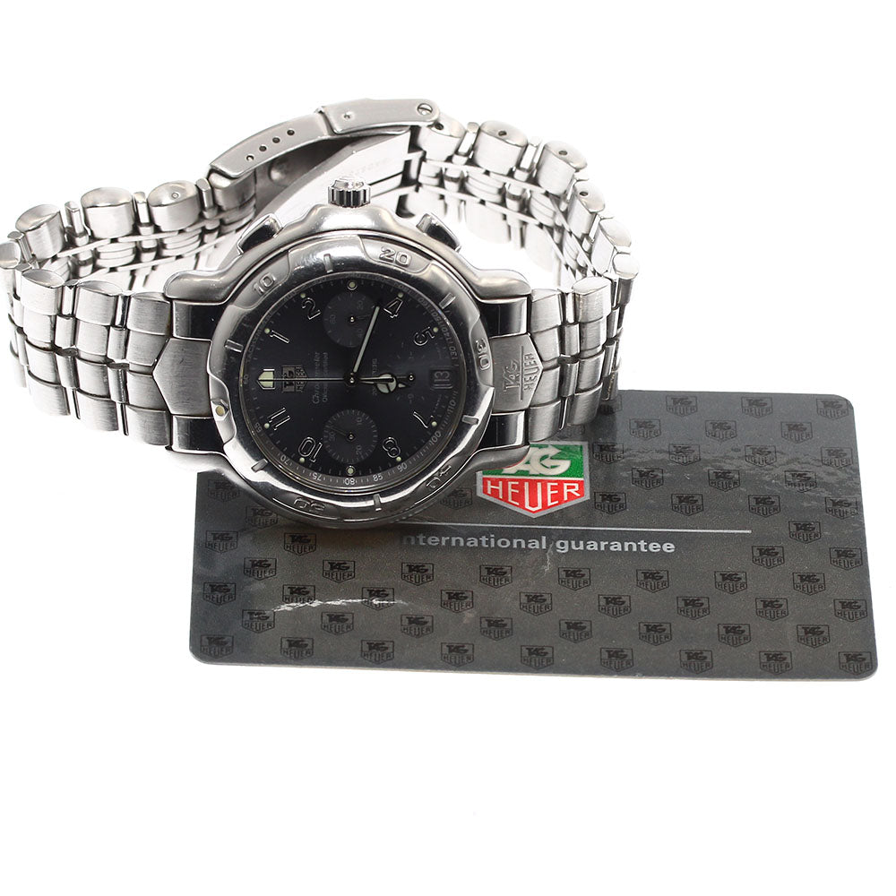TAG HEUER 6000 series CH5112 Chronograph Date gray Dial Automatic Men's Watch_880300