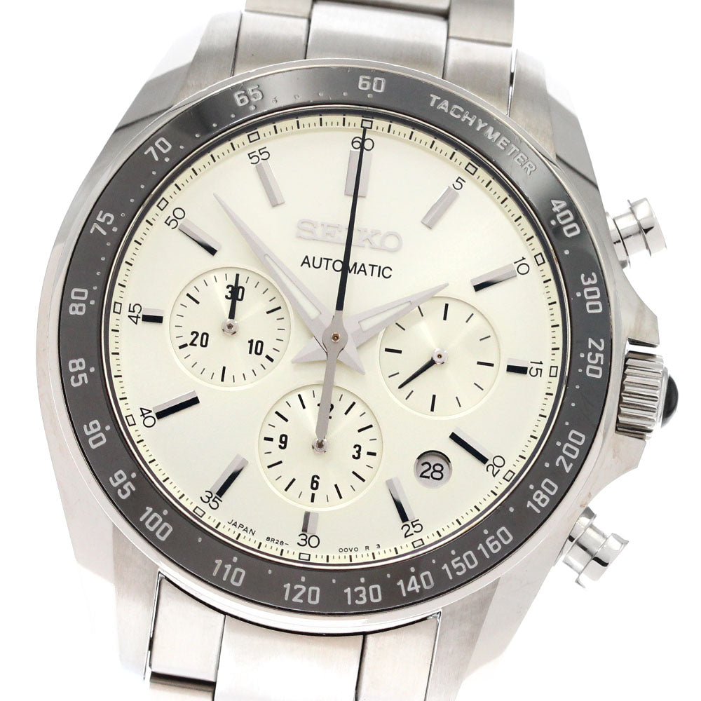 SEIKO Brightz Chronograph 50th Anniversary Limited Edition SDGZ005/8R28-00S0 Date Silver Dial Automatic Men's Watch_880310