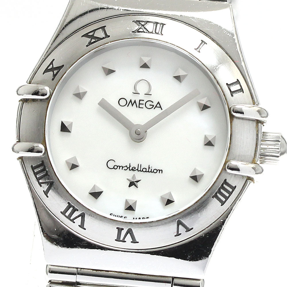 OMEGA Constellation Mini My Choice 1561.71 White shell Dial Quartz Ladies Watch_880322