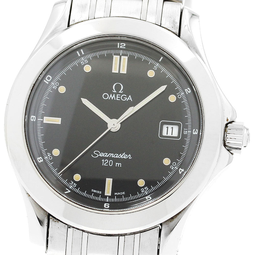 OMEGA Seamaster120 2511.50 Date black Dial Quartz Men's Watch_880323