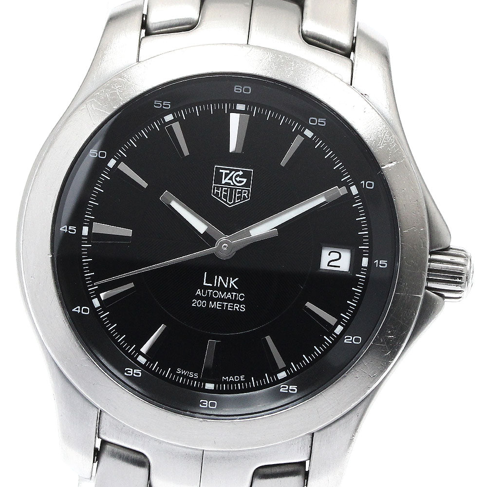 TAG HEUER Link WJF2110 Date black Dial Automatic Men's Watch_880336