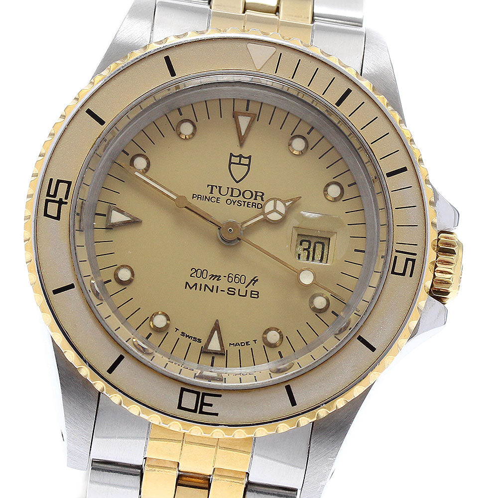 TUDOR Mini Sub Prince Oyster Date 73091 Cal.2671 Automatic Boy's Watch_880342