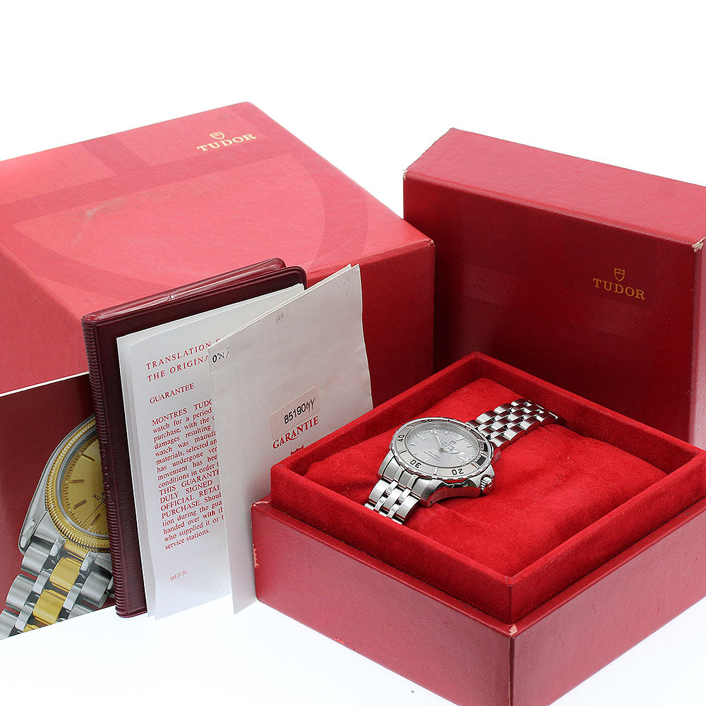 TUDOR Hydro note 85190P Date Silver Dial Automatic Men's Watch_880343