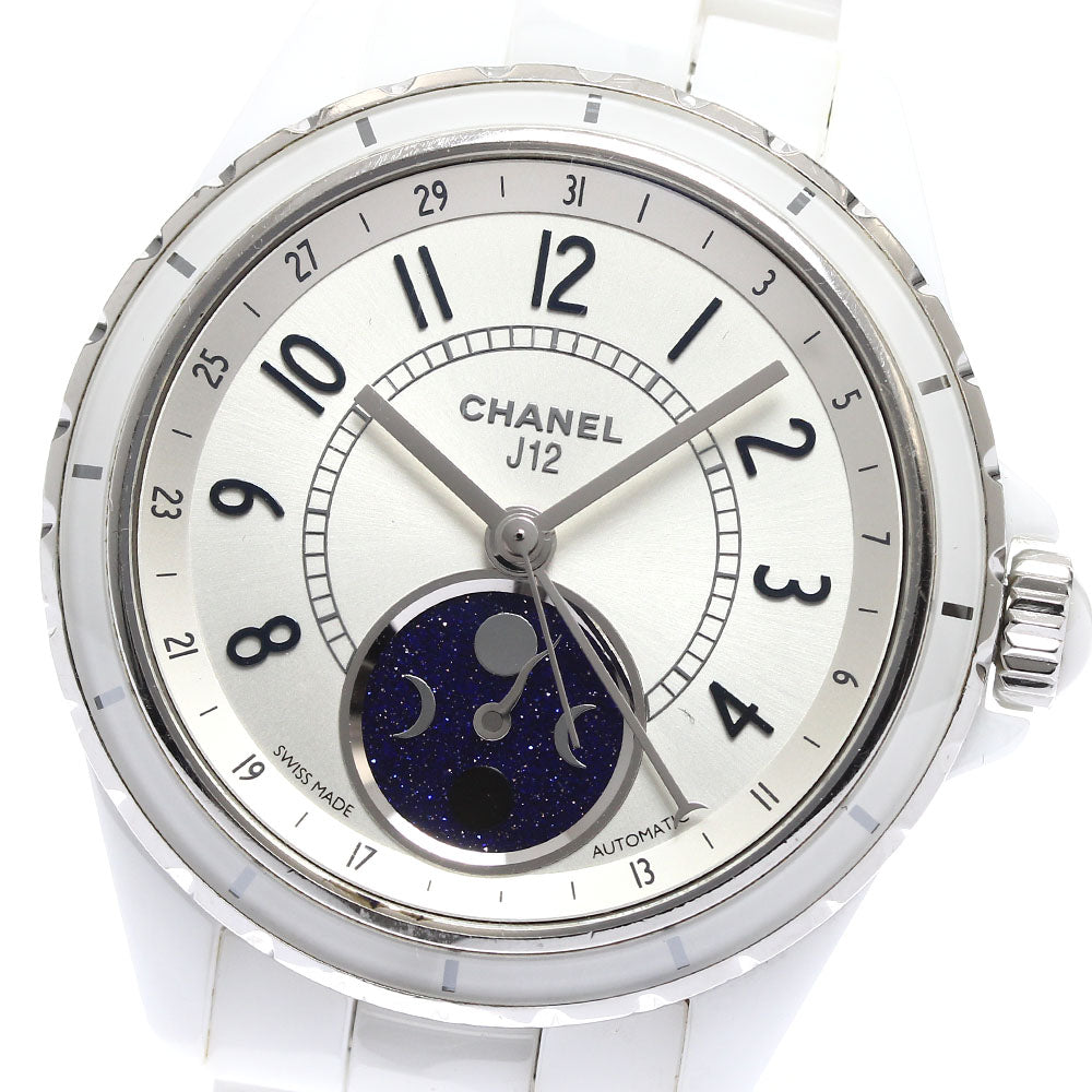 CHANEL J12 Fars de Lune H3404 Moon phase white Dial Automatic Men's Watch_880349