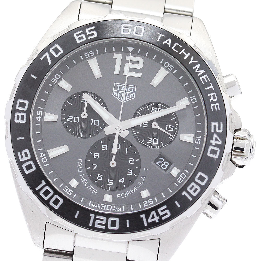 TAG HEUER Formula 1 CAZ1011.BA0842 Chronograph gray Dial Quartz Men's_880353