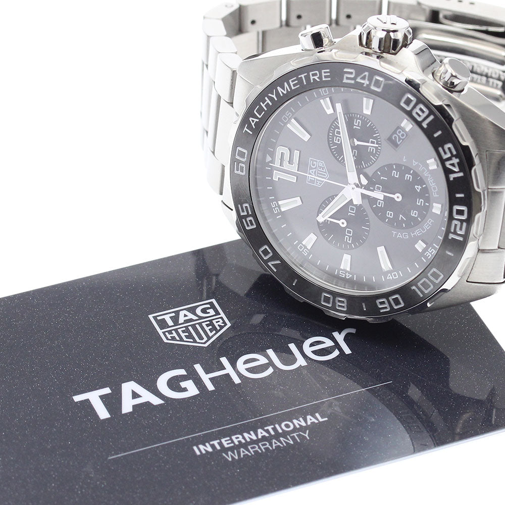 TAG HEUER Formula 1 CAZ1011.BA0842 Chronograph gray Dial Quartz Men's_880353