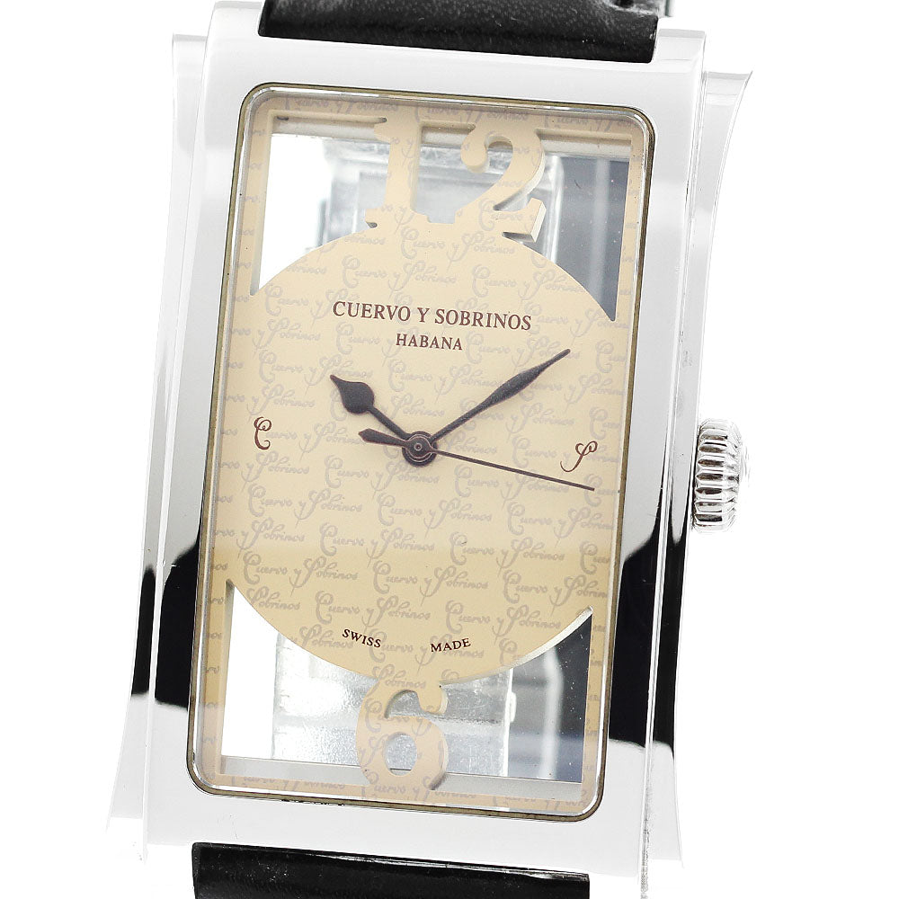 CUERVO Y SOBRINOS Havana Prominente A1011/2 Automatic Men's Watch_880380