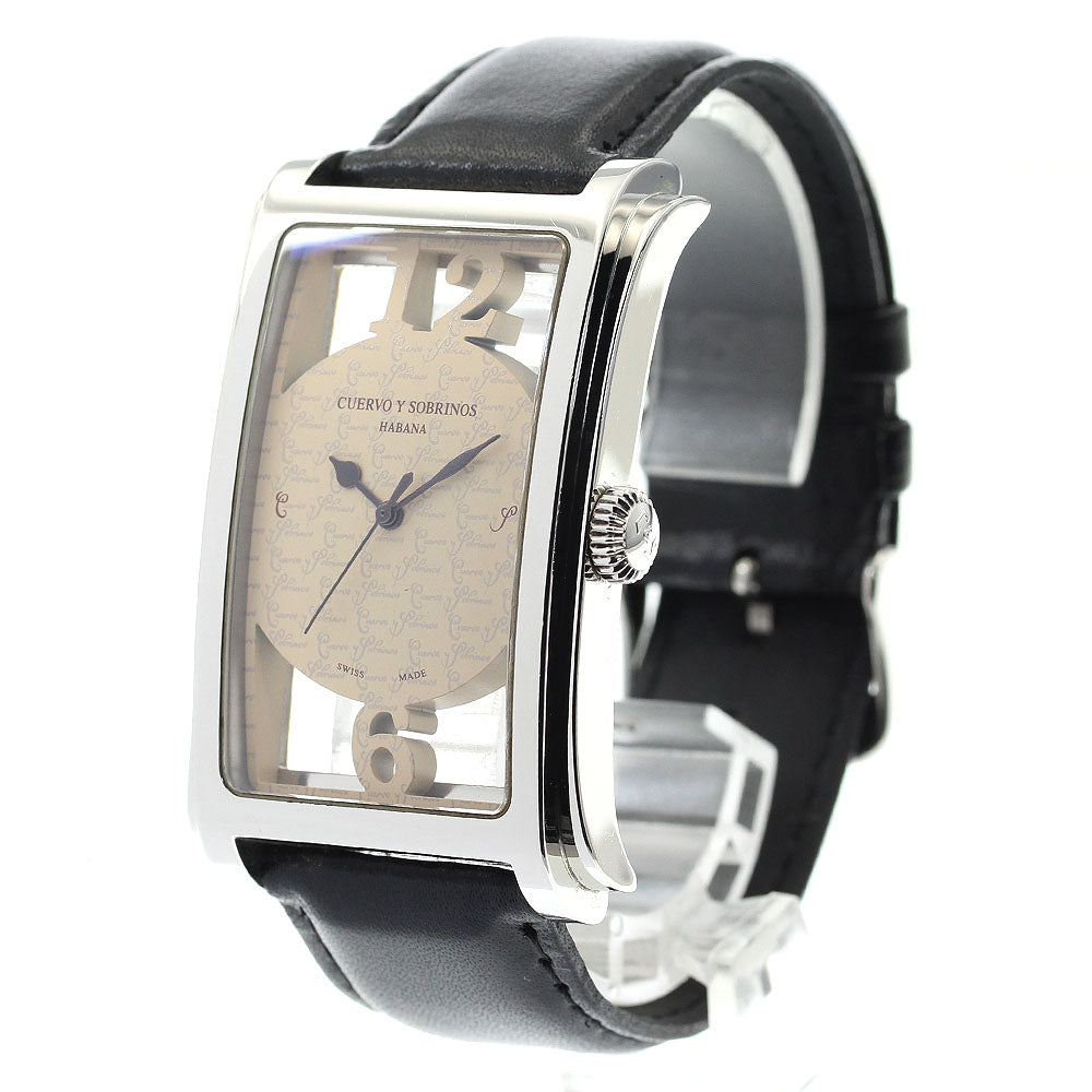CUERVO Y SOBRINOS Havana Prominente A1011/2 Automatic Men's Watch_880380