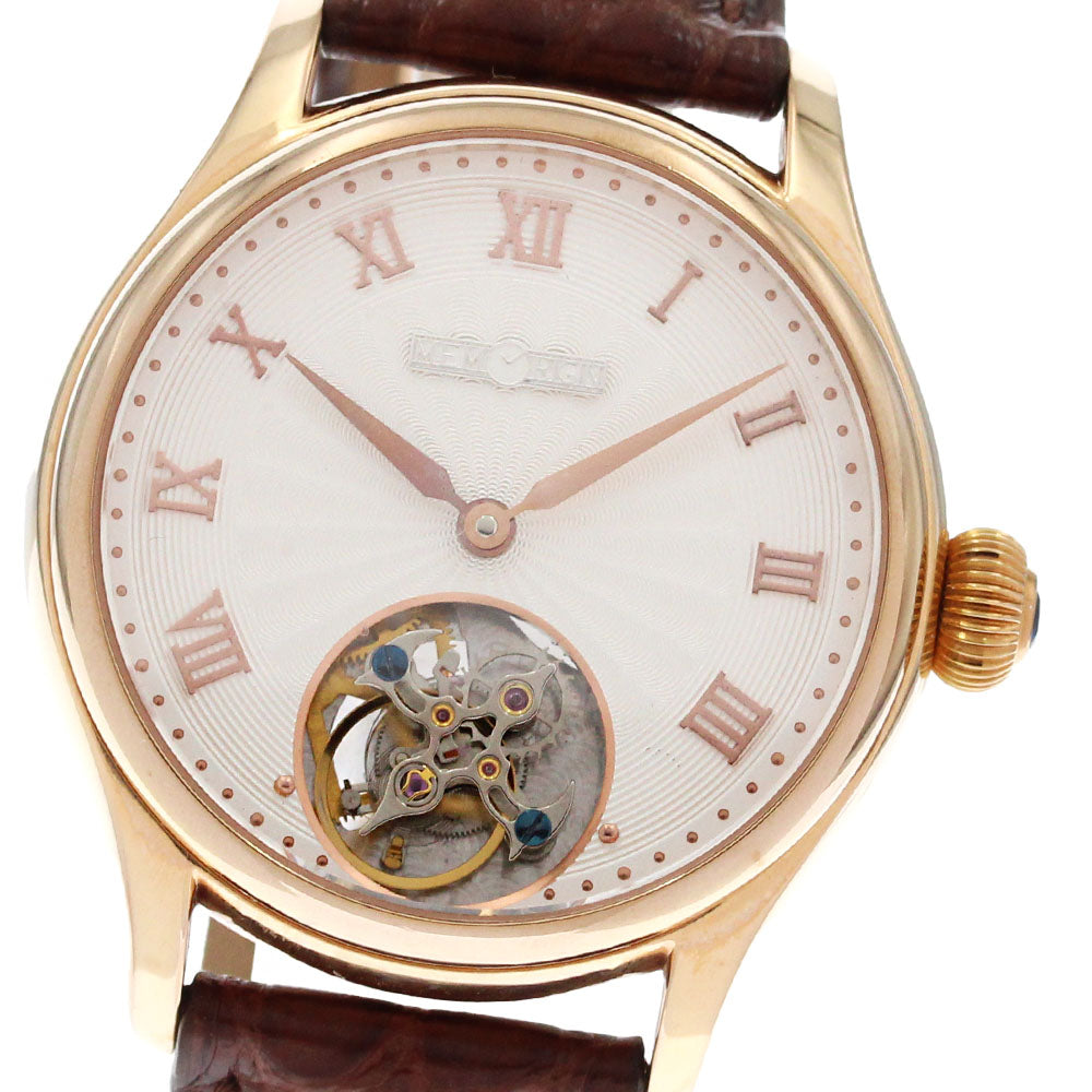 MEMORIGIN ready 4894379121017 Tourbillon Silver Dial Hand Winding Ladies Watch_880381