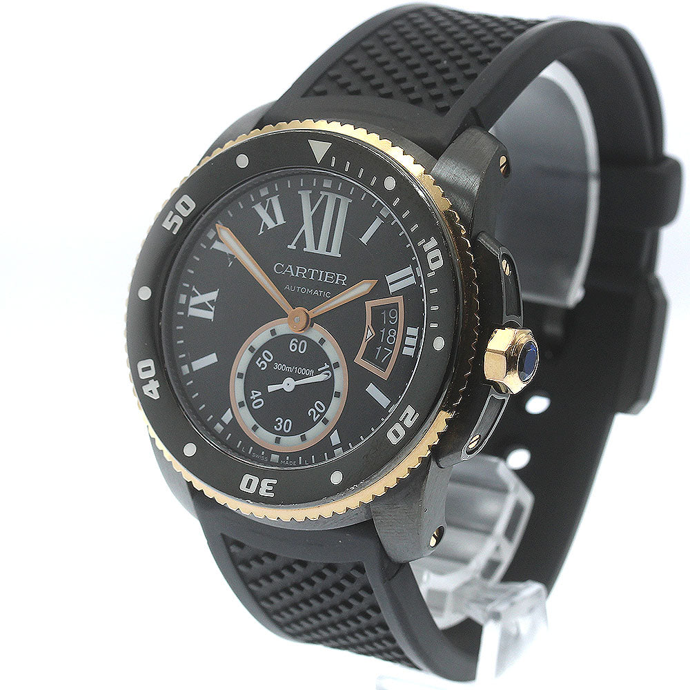 CARTIER Calibur-de-Cartier diver CRW2CA0004 Date Automatic Men's Watch_880385