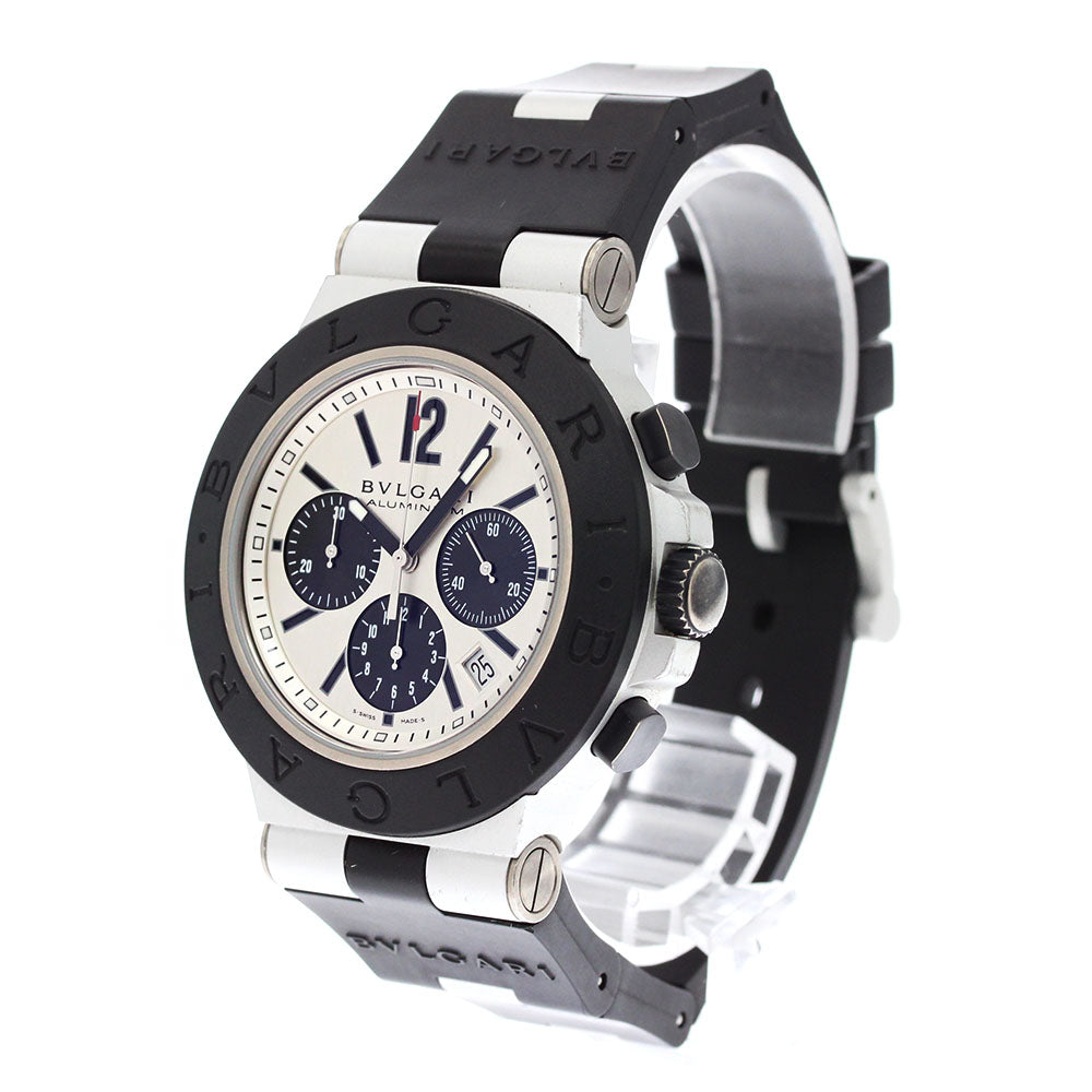 BVLGARI aluminum AC44TA Chronograph Automatic Men's Watch_880394
