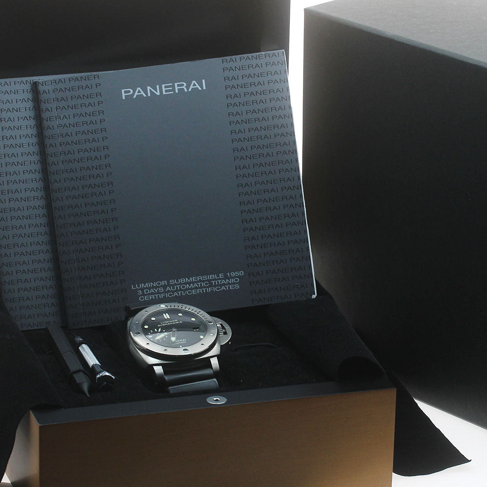 PANERAI Luminor Submersible 1950 3 Days Titanio PAM00305 Automatic Men's_880418
