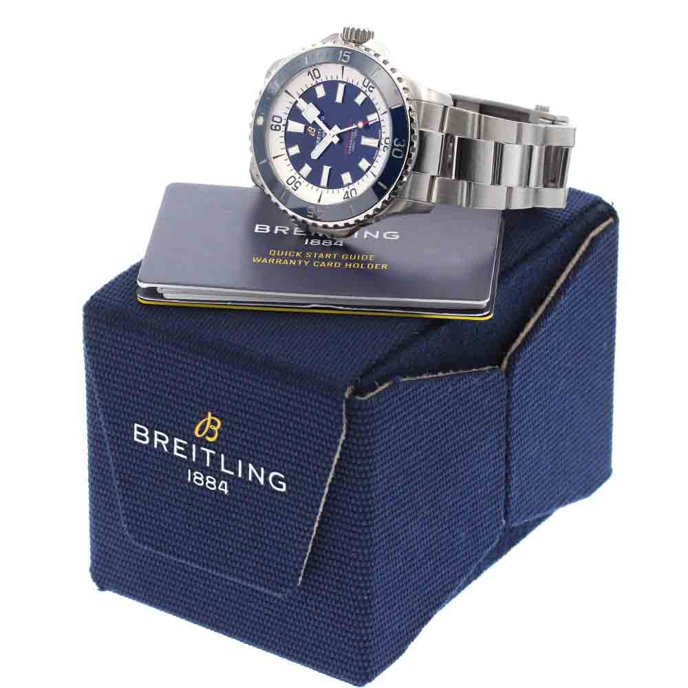 BREITLING Superocean Automatic 46 A17378 Navy Dial Automatic Men's Watch_880438