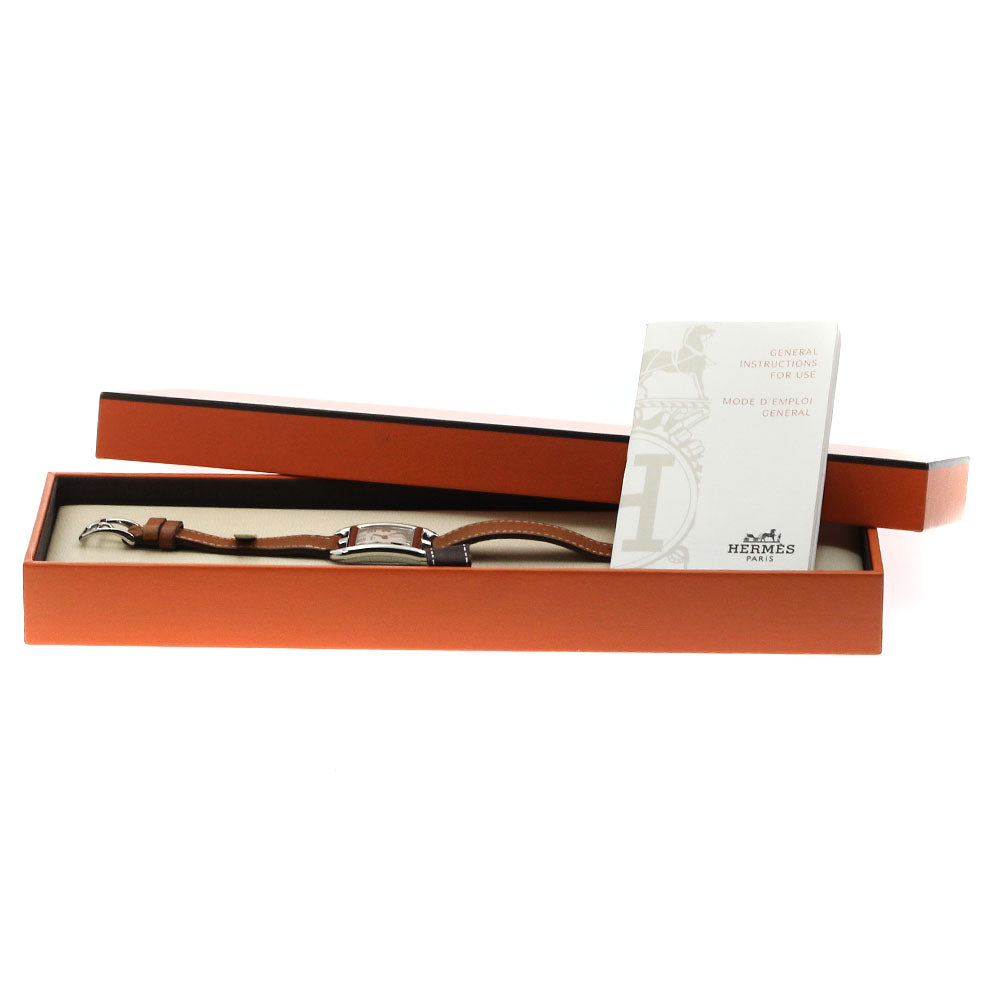 HERMES Cape Cod CC1.210 Silver Dial Quartz Ladies Watch_880478