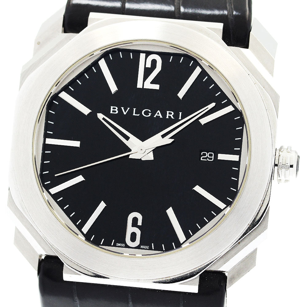 BVLGARI Octo BGO41S Date black Dial Automatic Men's Watch_880486