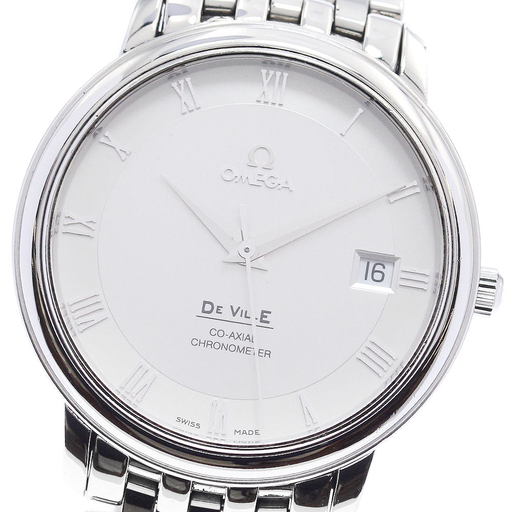 OMEGA De Ville 4574.31 Co-Axial Date Silver Dial Automatic Men's Watch_880495