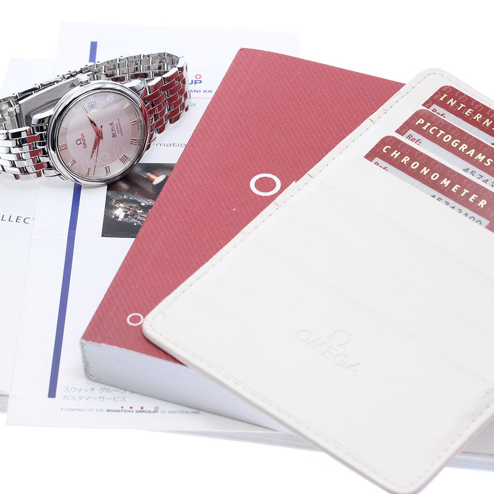 OMEGA De Ville 4574.31 Co-Axial Date Silver Dial Automatic Men's Watch_880495