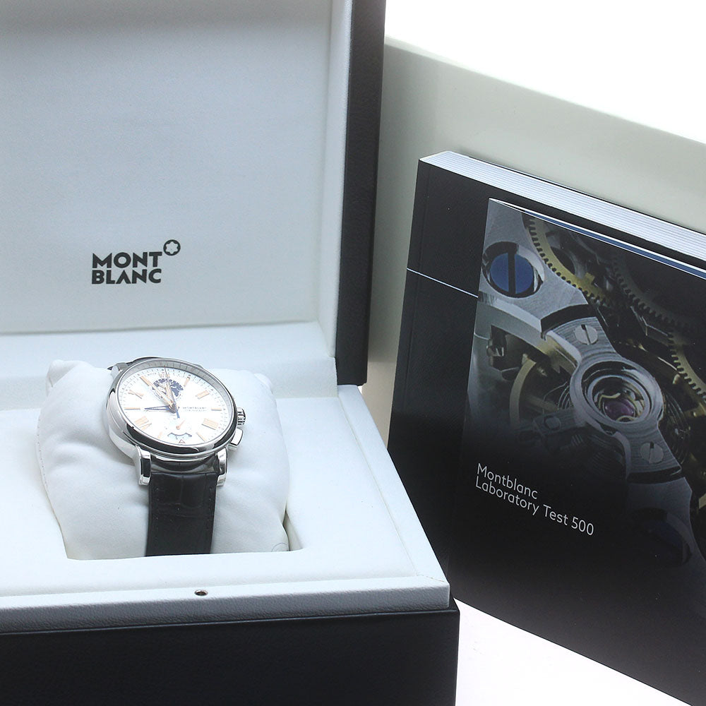 MONTBLANC 4810 Twin Fly 114859 Chronograph Limited to 1,110 pieces worldwide Silver Dial Automatic Men's Watch_880503