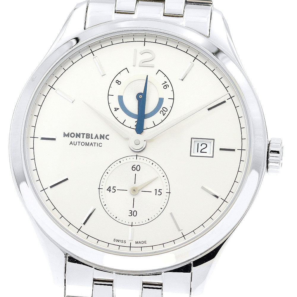 MONTBLANC Heritage Chronometry MB112648 Date Silver Dial Automatic Men's_880505
